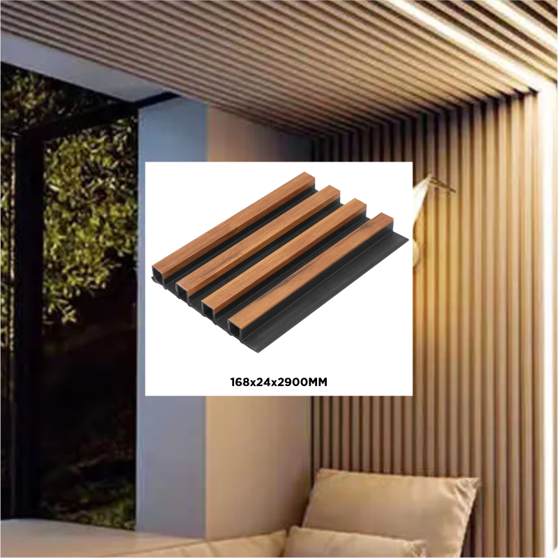 PANEL MURI 168*24*2900MM  GOLDEN TEAK PM-039