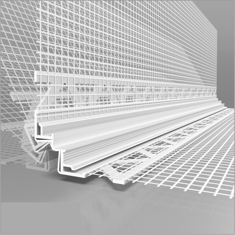 LIK PROFIL LIDHES FASADE+RRJET LD-LI PVC 10/2,5m universal 2D 343.1025