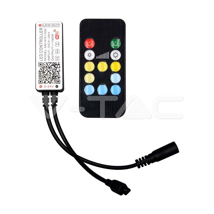 KONTROLLER ME WIFI + DIGITRON V-TAC CCT 3IN1 24B 2902