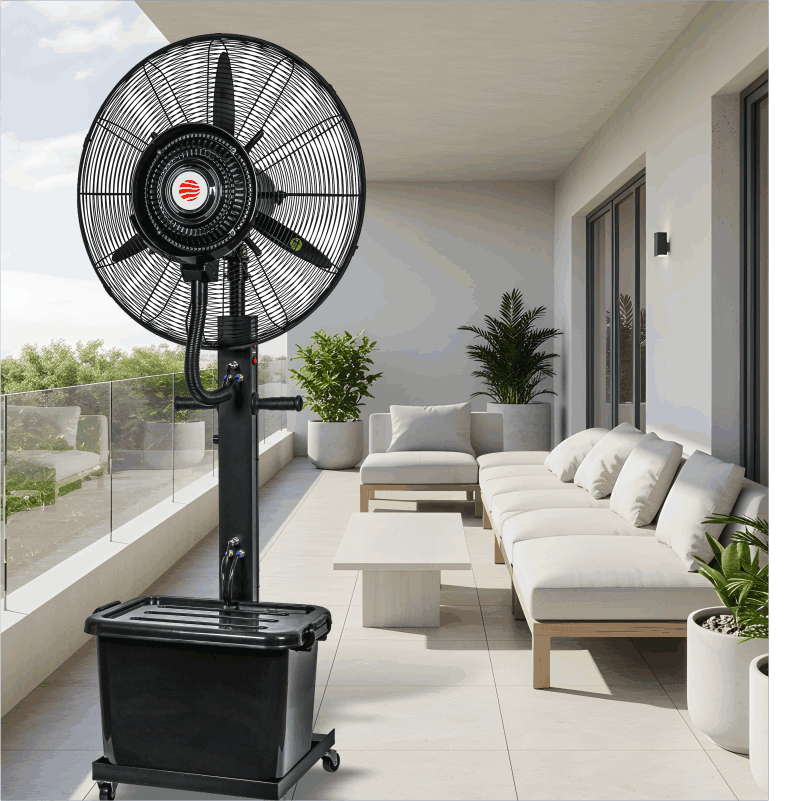 FLUTURA FLLADITESE ME UJE 26'' 3/1 FM-29K GO FAN