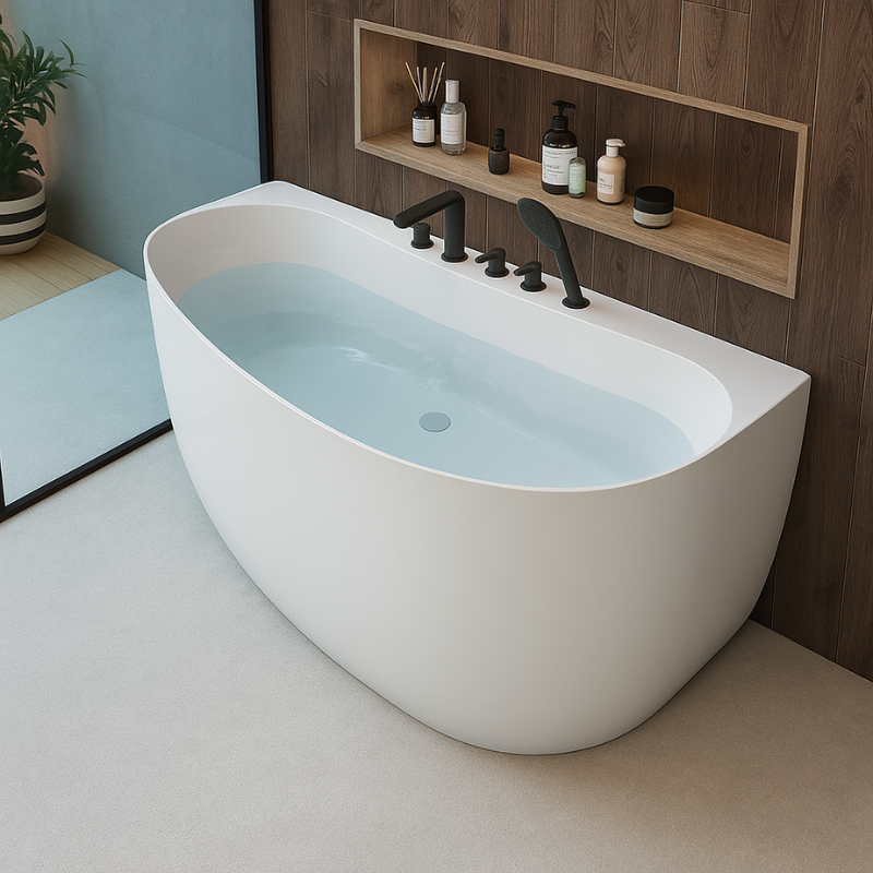 KADA NATALI 138678 L WHITE  60kg 1600*780*600mm + BATERIA