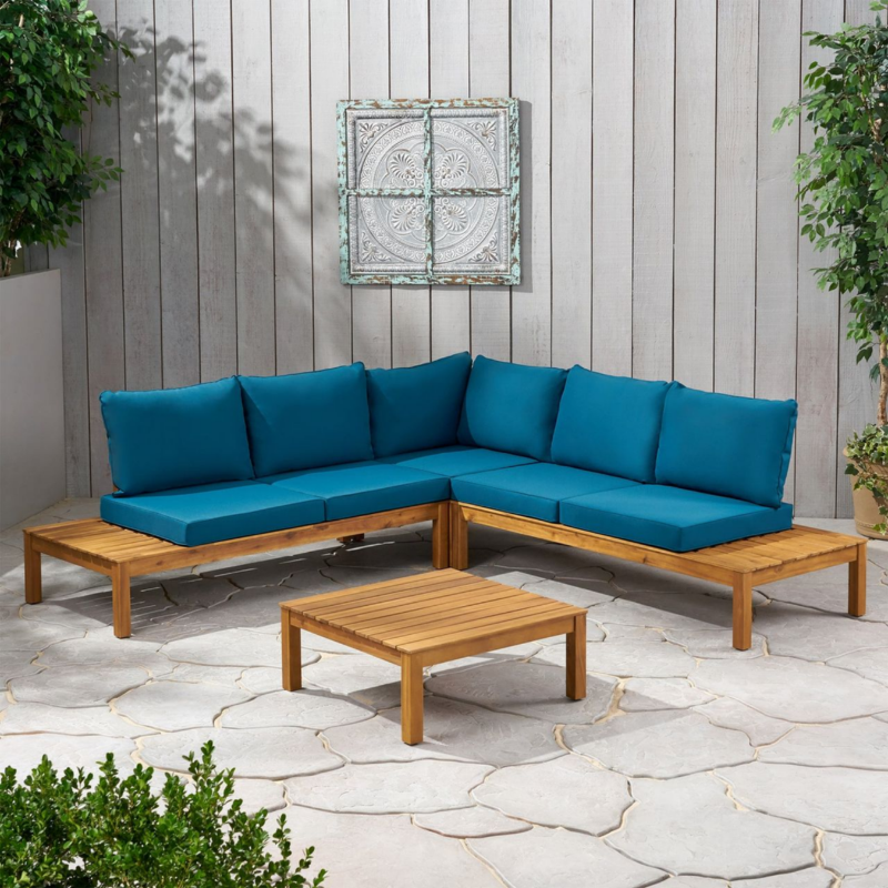 GARDEN SET ARLINGTON  DTB183044BN-DTT182064N CORNER SOFA + TABLE