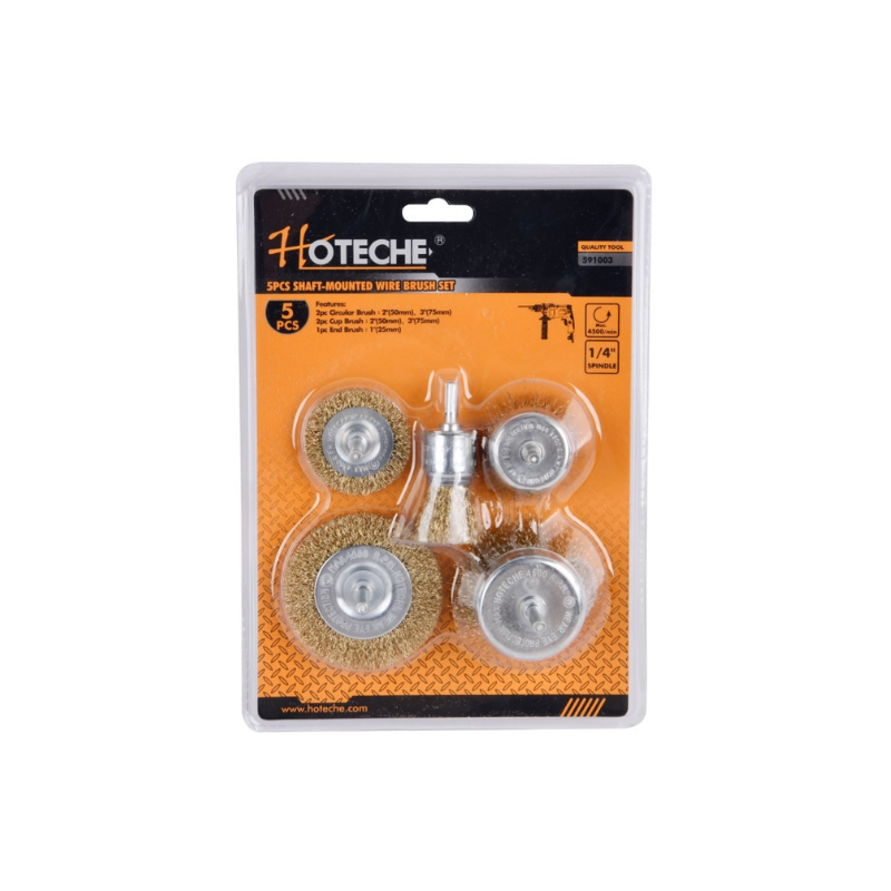 BRUSHA METALI PER BURMASHINE 5PCS HOTECHE  591003 set
