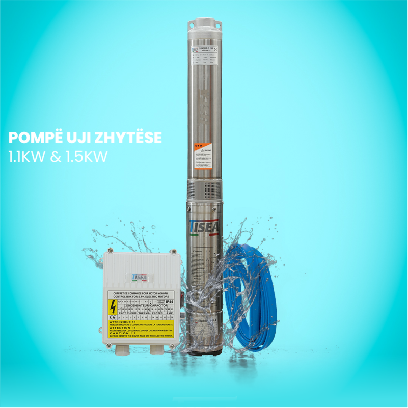 POMPE ZHYTESE UJI TISEA 1.1KW 4SRM4/14