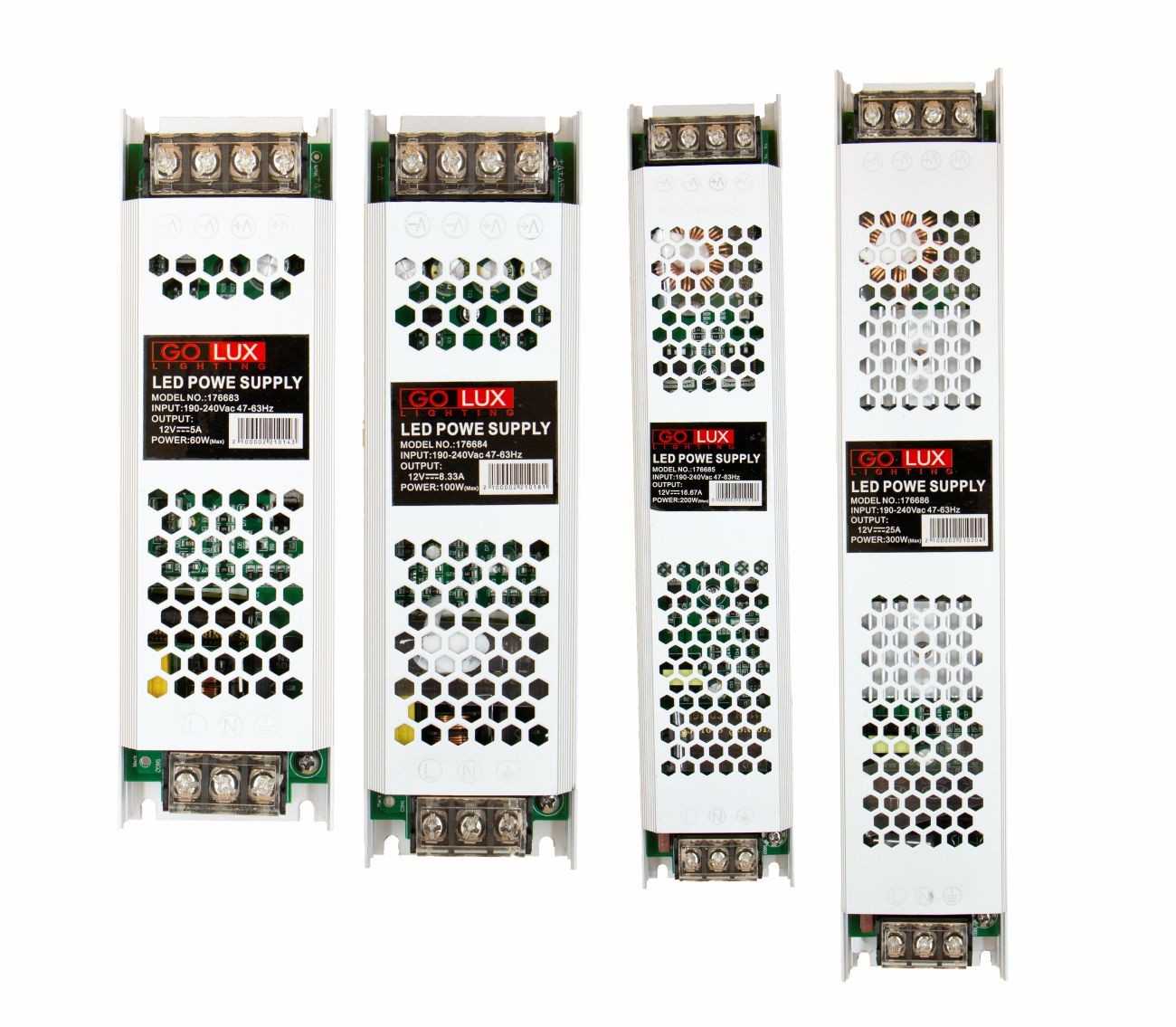 LED TRAFO 12V PREMIUM SLIM IP20 60W 5A