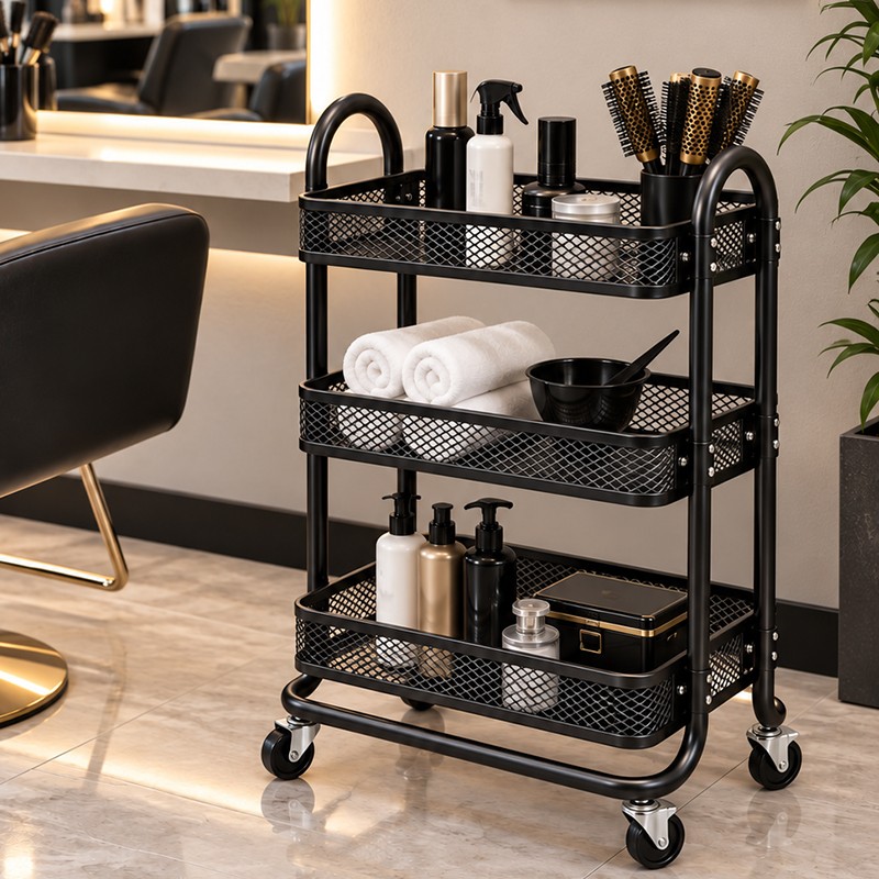 KARROCE PROFESIONALE WL-T301 46X34X79CM BLACK