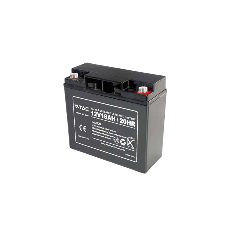 BATERI ME ACID V-TAC 18AH 12V 23453