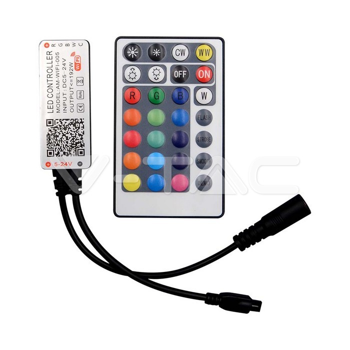 KONTROLLER ME WIFI + DIGITRON V-TAC 3IN1 RGB/28B 2900
