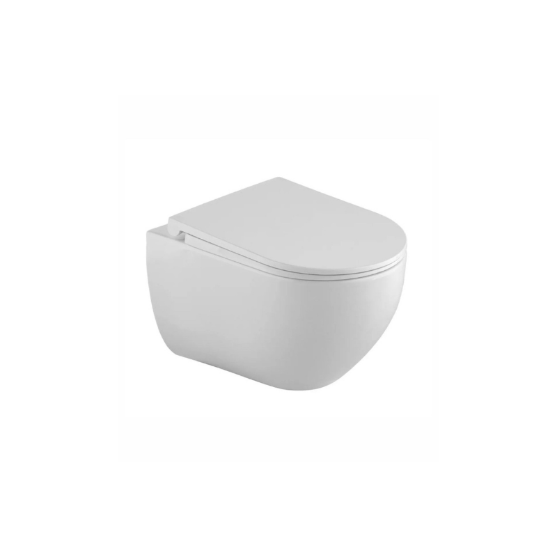 SHOLE MURI TURAVIT RONDO RIMOUT 5512 MAT WHITE