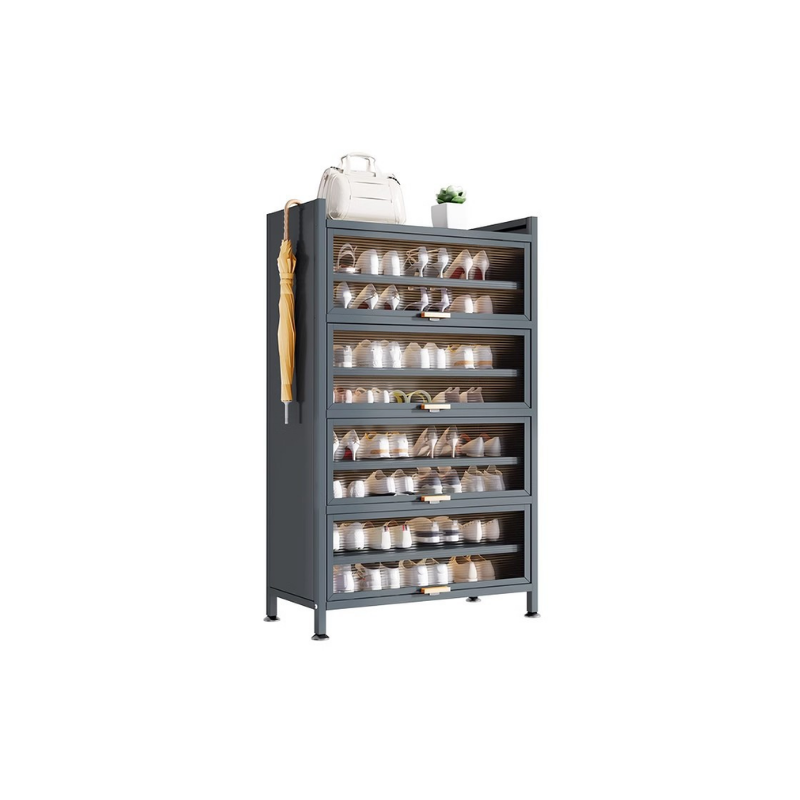 RAFT KEPUCÃ‹SH METALIK/PVC GREY 5" H1760*W600*D350 2/1