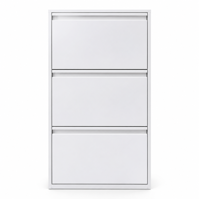 RAFT KEPUCÃ‹SH METALIK WHITE 3" H1033*W655*D153