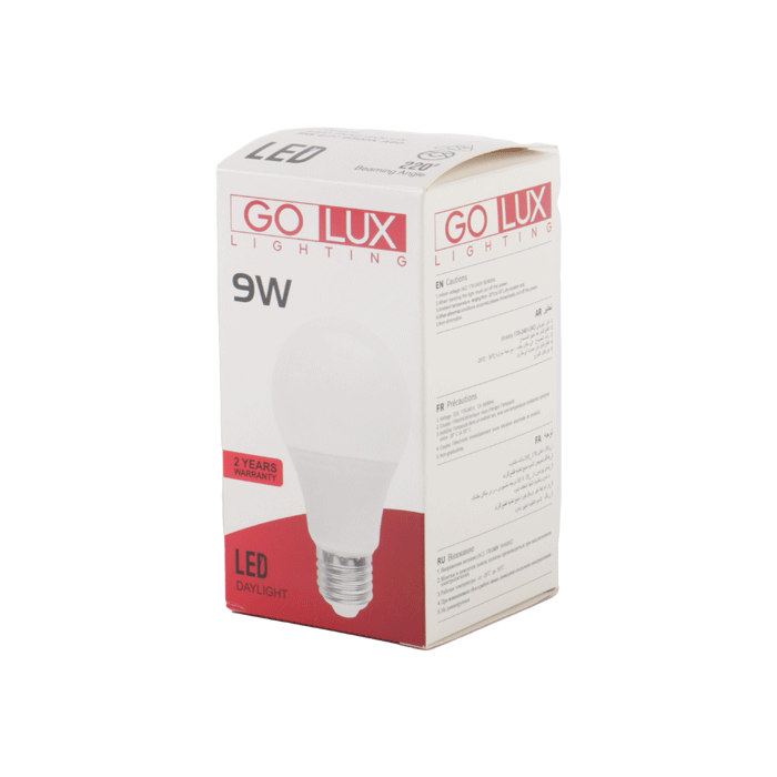 LED POQ GOLUX 9W E27 6500K