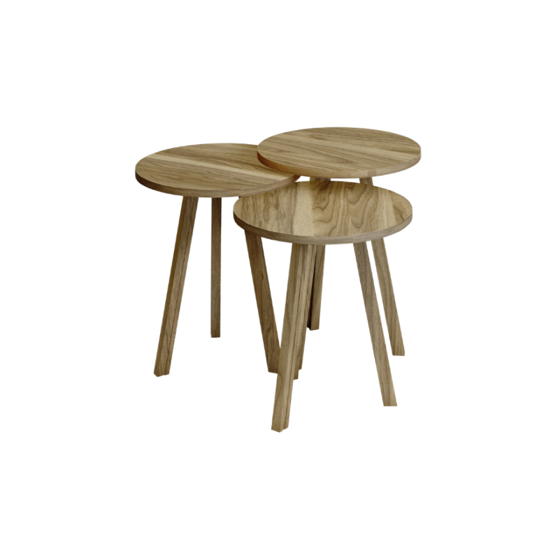TAVOLIN 3-SHE EY-01 WALNUT 2/1