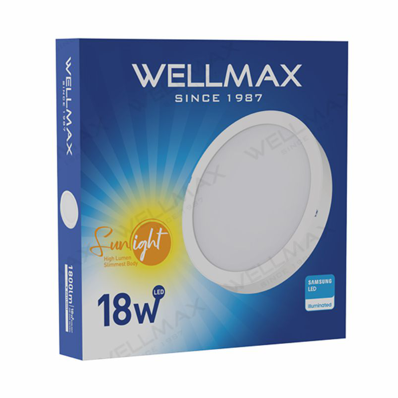 PLLAFONJERKA WELLMAX 2/1 SUNLIGHT 24W R