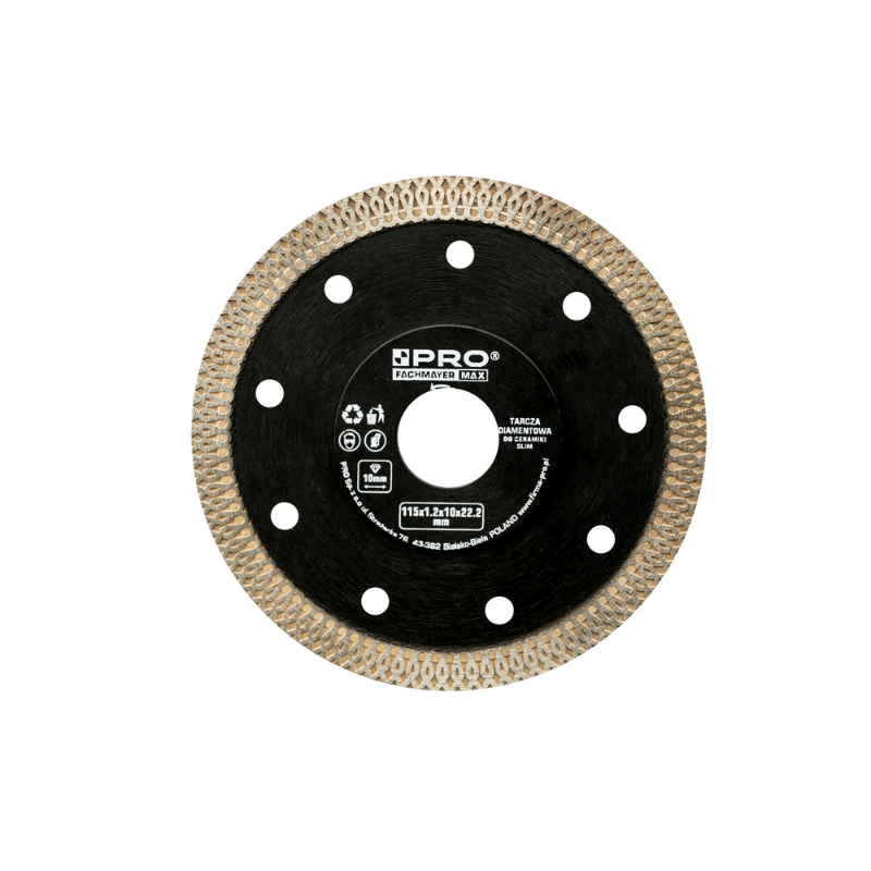 TEH PER PLLAKA 125X1.2X10X22.2 PRO 3-01-10-WT-121