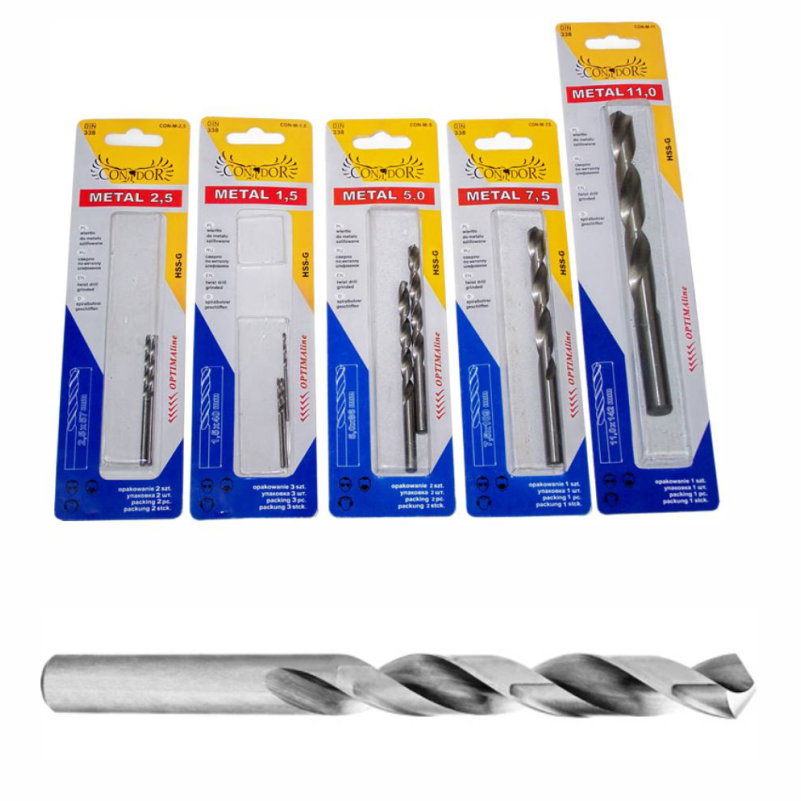 BURGI METALI 2.0MM 3COPE CON-M/02