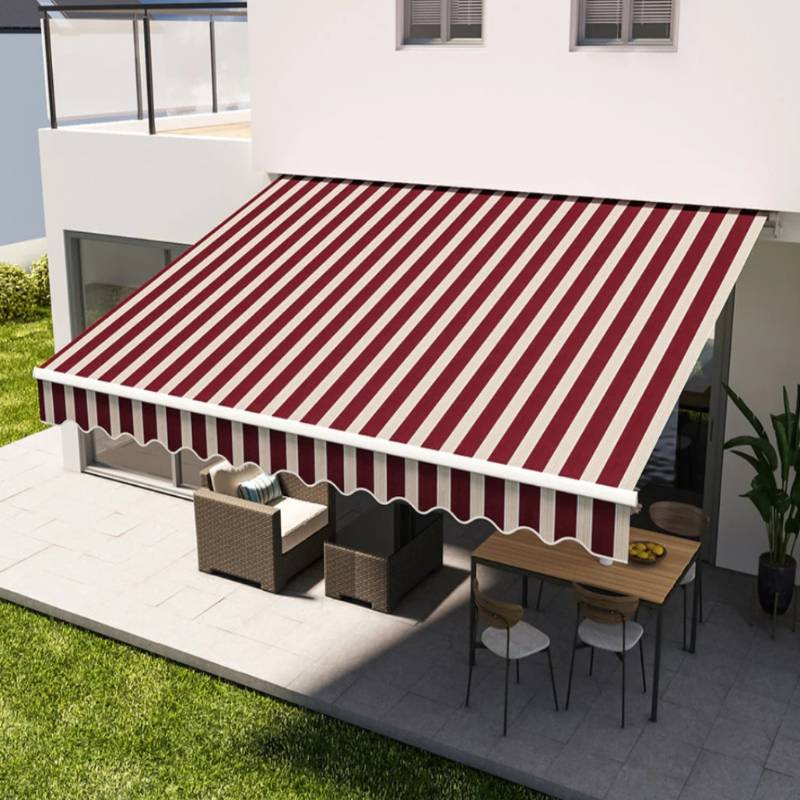 TENDA MURALE 3.95X2.5METRA M1100 KUQ/BARDHE G31-3