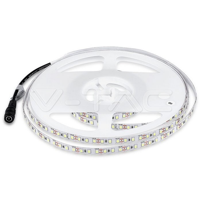 LED SHIRIT V-TAC 3528 120-7.2W 8MM IP20 6500K 212002