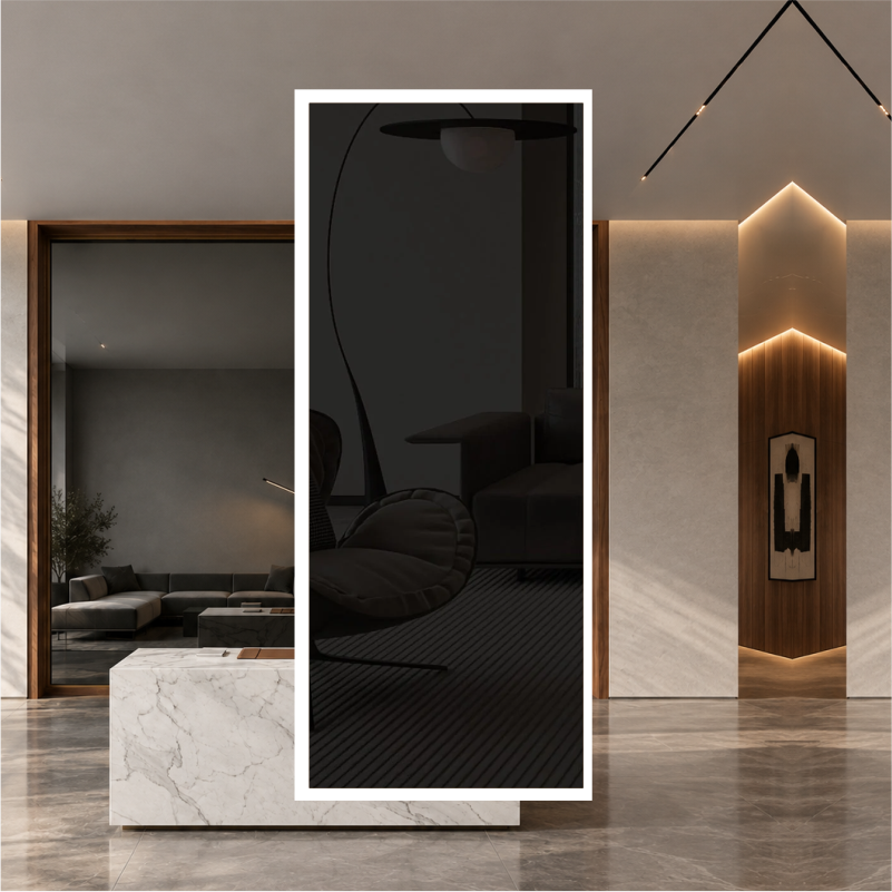 PLLAKE PASQYRE DEKORUESE BLACK 0.75*1220*3048mm
