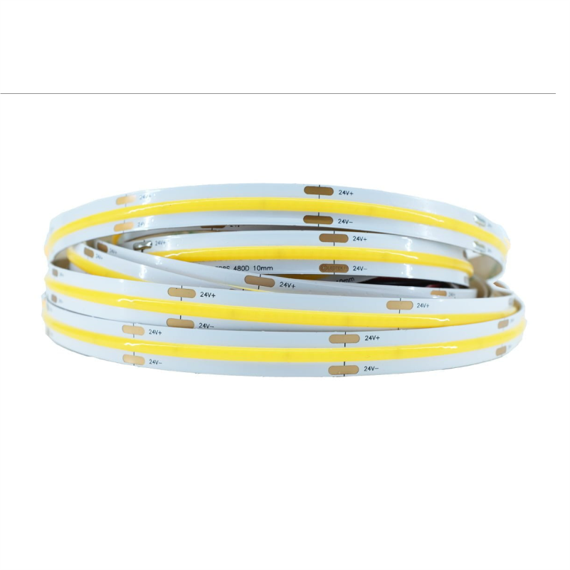 LED SHIRIT 10METRA  COB-480D-24-10MM 6500K 24V