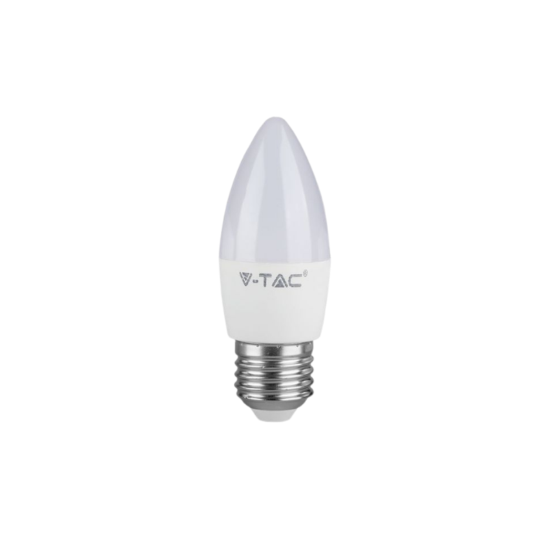 LED POQ V-TAC 4.5W E27 C37 3000K 2143421