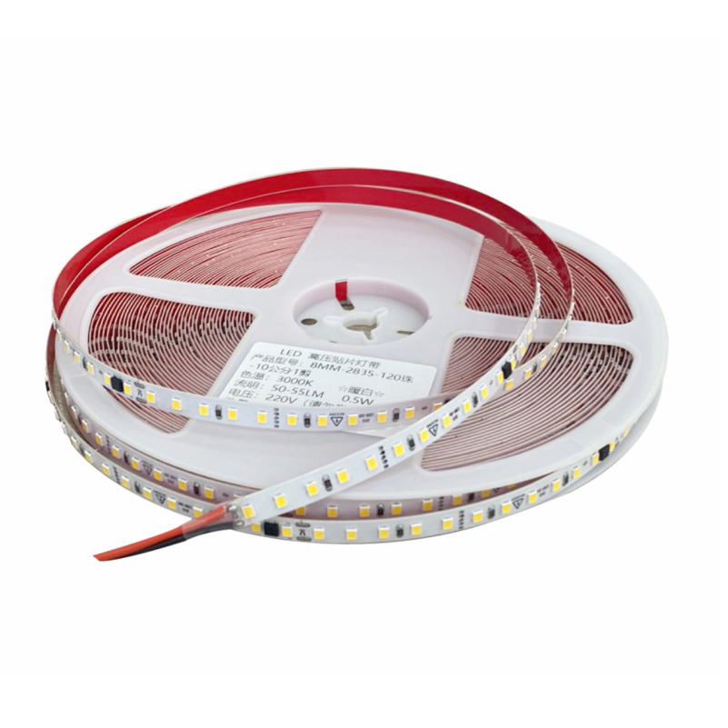LED SHIRIT 220V 2835 120D 3000K 20M/ROLE