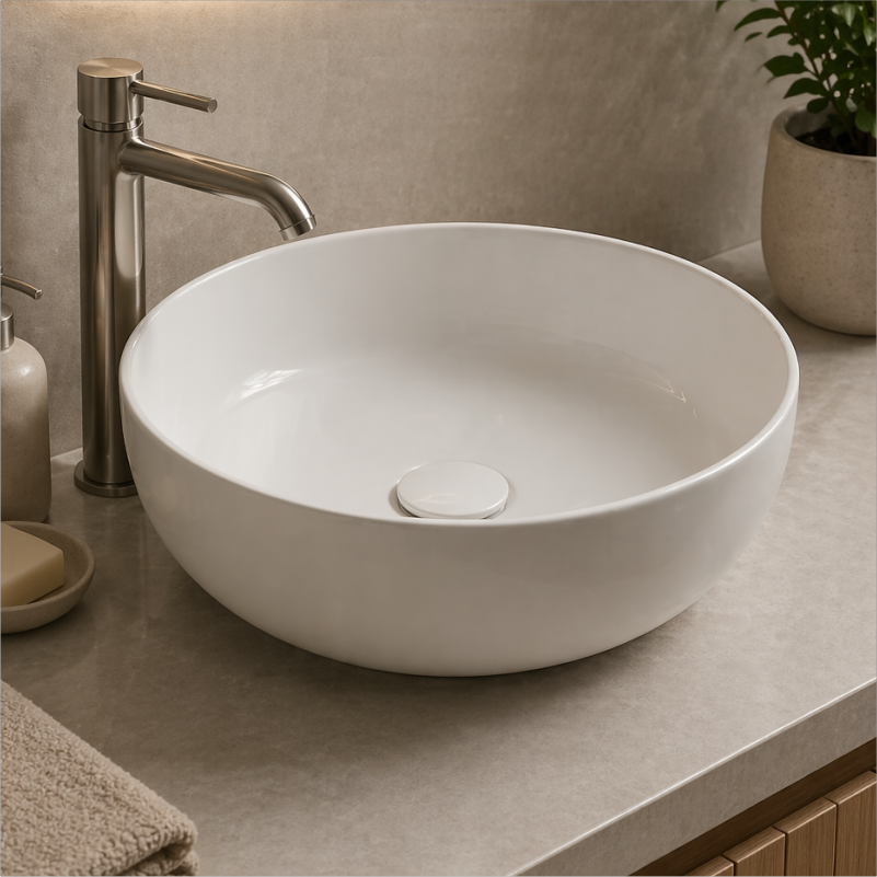 LAVAMAN WHITE EO 03 430x430x130mm