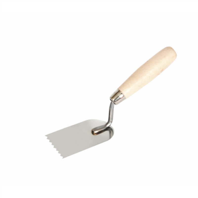 MISTRI QELIK INOX PERPARA E PRERË TREKENDOR 80MM 0611