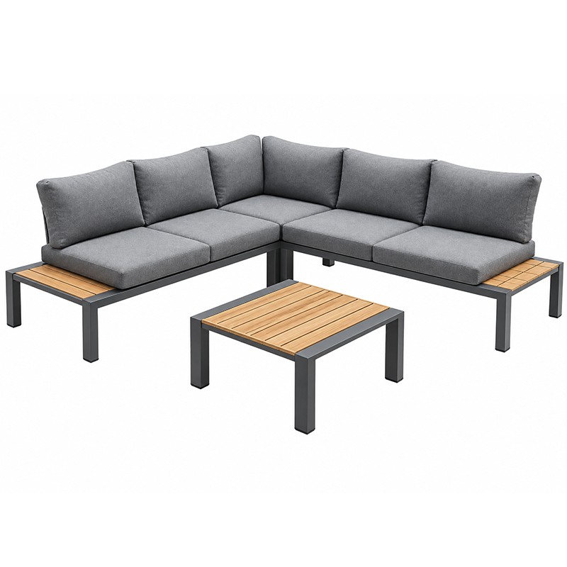 SET KOPSHTI RY-8002S KENDORE ME TAVOLINE 83x83x30CM 2/1