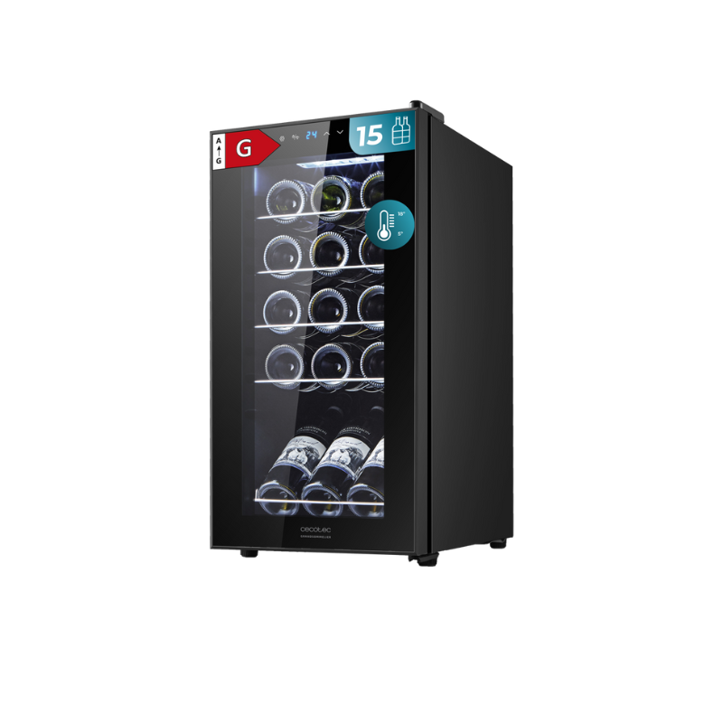 MINIBAR ME XHAM 1550 WINE CELLAR BLACK 00120 CT