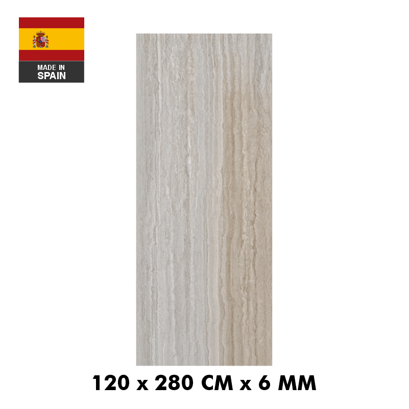 P.C. MAXITECH JENSINE BEIGE MATE 120X280 6mm RECT COM
