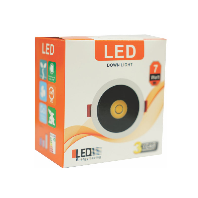 LED SPOT CD2301 7W BLACK MATT 4000K