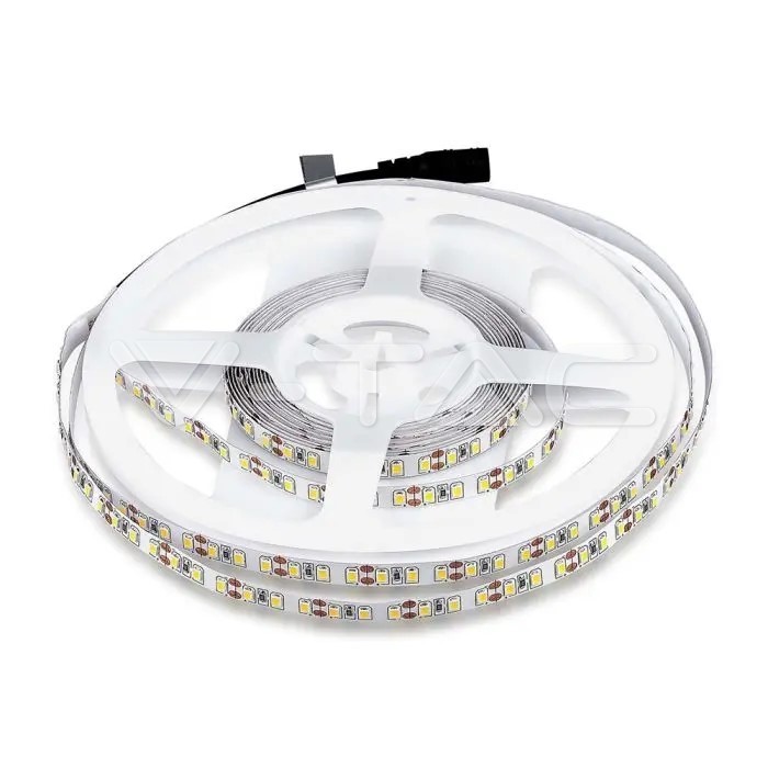 LED SHIRIT V-TAC 3528 120-7.2W 8MM IP20 3000K 212025