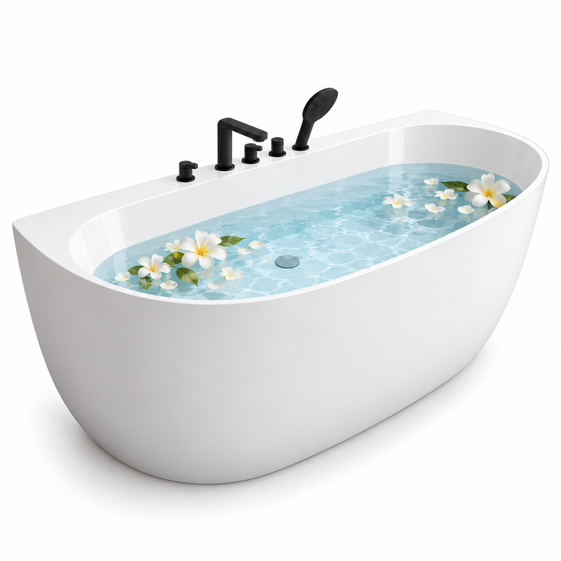 VASKE NATALI 138678 L WHITE  60kg 1600*780*600mm + BATERIA
