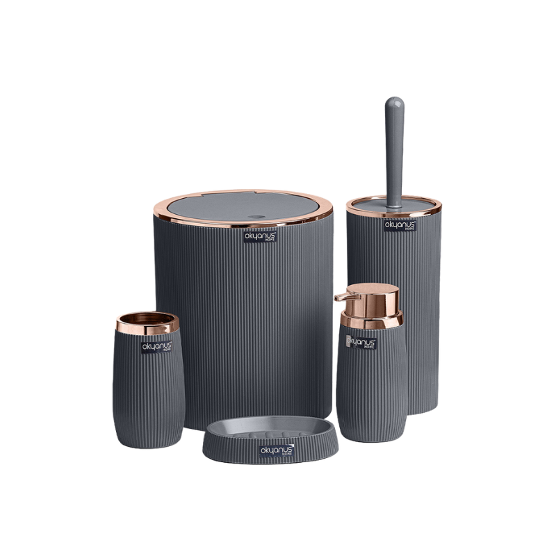 AKSESOR PER BANJO OKY-478-2-A 5/1 ANTHRACITE + ROSE GOLD RR.*