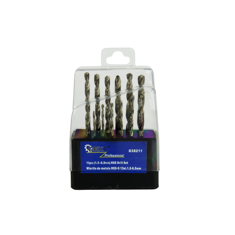 BURGIA PER METAL SET 1-10 19PCS GEKO G38211