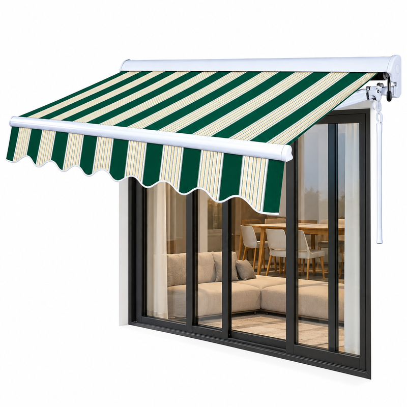 TENDA MURALE 3.95X2.5METRA M1100 GJELBERT/BARDHE G31-6