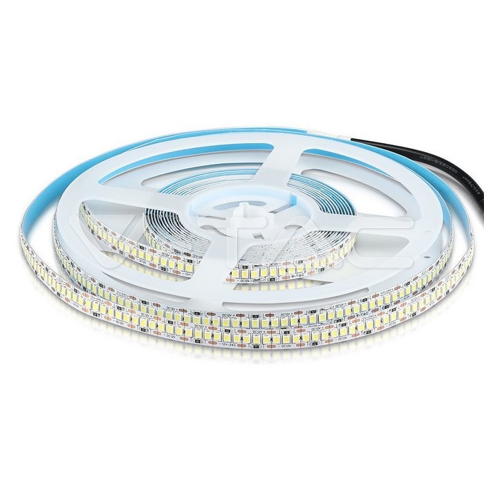 LED SHIRIT V-TAC SMD 2835 18W/M 240LED 6400K 12V IP20 2166
