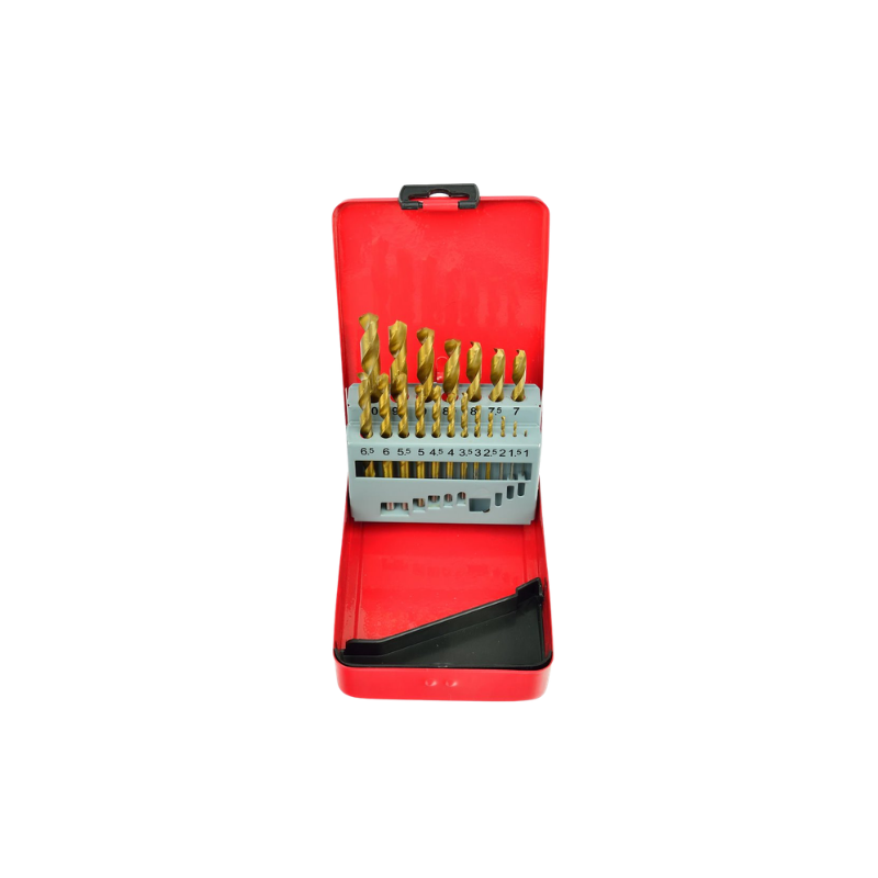 BURGIA PER METAL SET 19PCS GEKO G38234