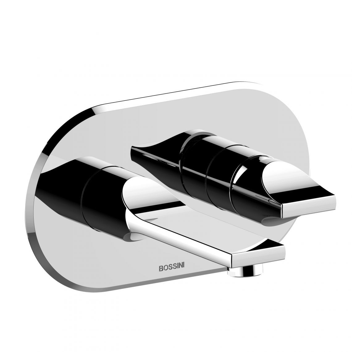 BATERI PER LAVAMAN BOSSINI MONTIM MURI CHROME APICE  Z00549000030005
