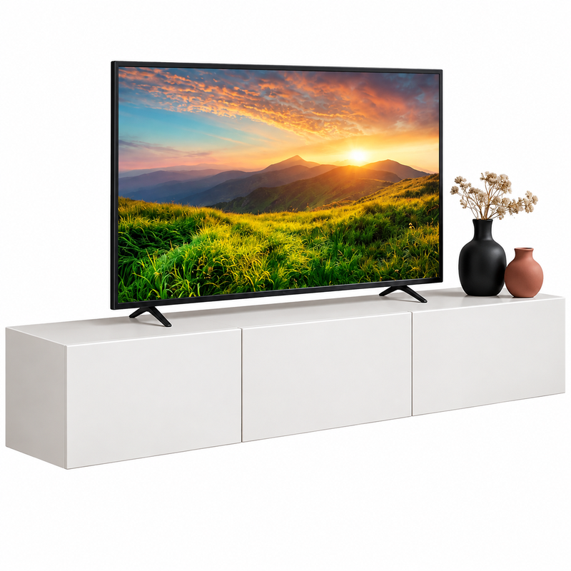 KOMODË PËR TV 180CM + PANELE DEKORATIVE