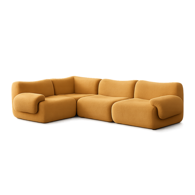 ULSE TF-LM-set SUEDE YELLOW