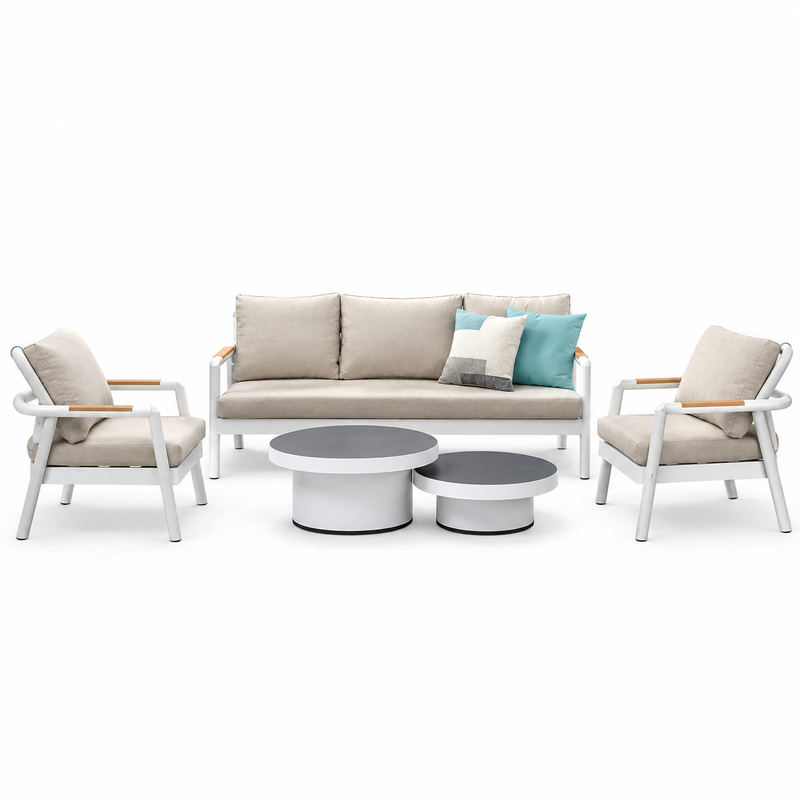 SET KOPSHTI 3+1+1+TAVOLINA 3COPE  JHA-5019 AG39-3 2/1