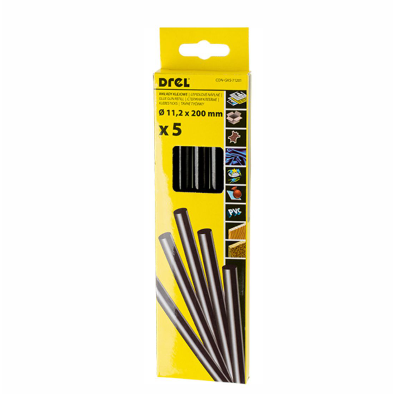 SHKOPINJE SELIKONI 5 COPE 11.2MM 200MM I ZI CON-GKS-71201