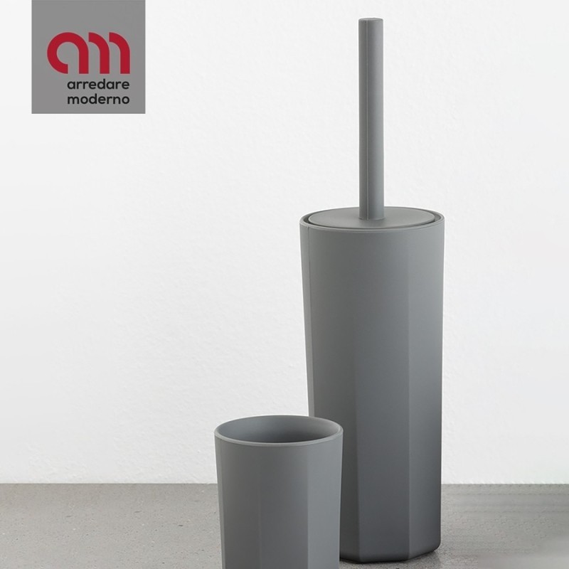 BRUSHE PER WC PRISMA GREY - GPM-SCO-C19