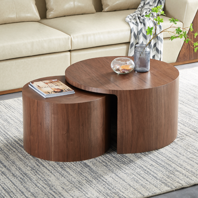 SET TAVOLINE DYSHE 60X40CM / 80X43CM