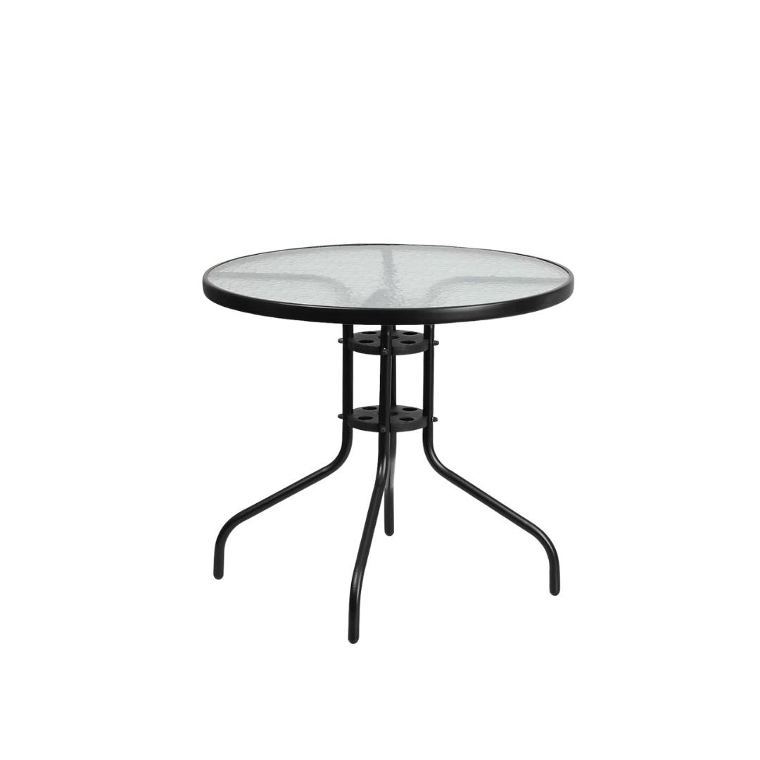 TAVOLINE METAL/XHAM DIA80X70CM E RRUMBULLAKÃ‹T SC-072