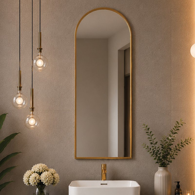 PASQYRE EDLUX ME LED 75*160 CM GOLD M9064-160G