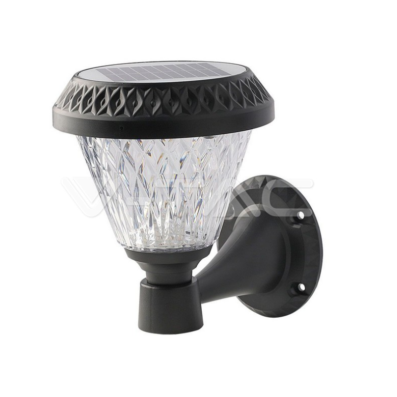 DRITE MURI SOLARE V-TAC CCT 3IN1 BK IP44 93575