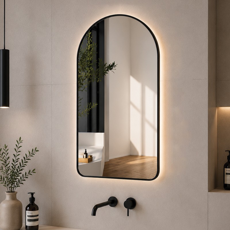 BI-PASQYRE ME LED 60*90CM WHITE M9058